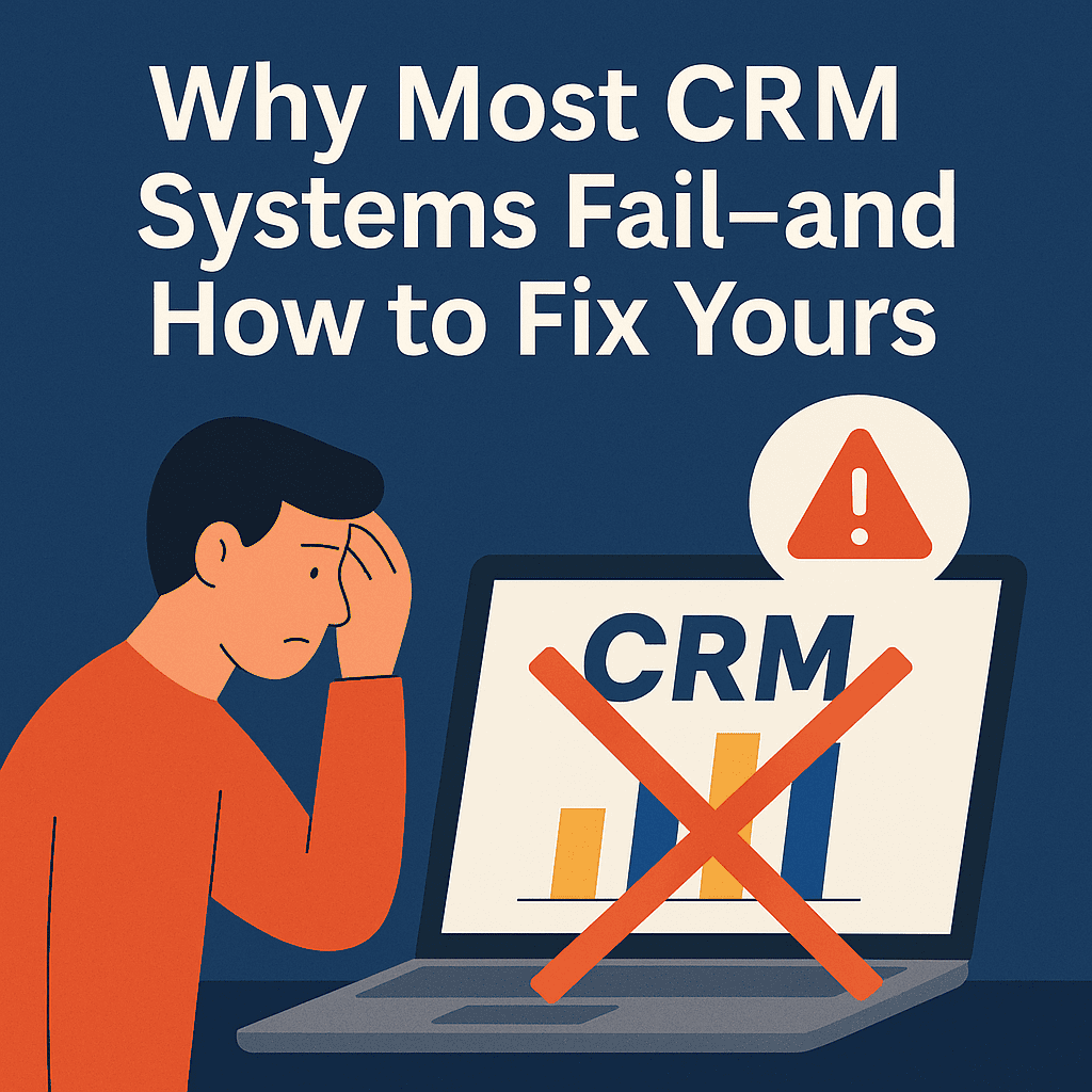 Why Most CRM Systems Fail and How to Fix Yours